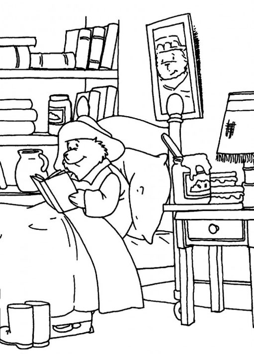 paddington bear coloring pages - photo #42