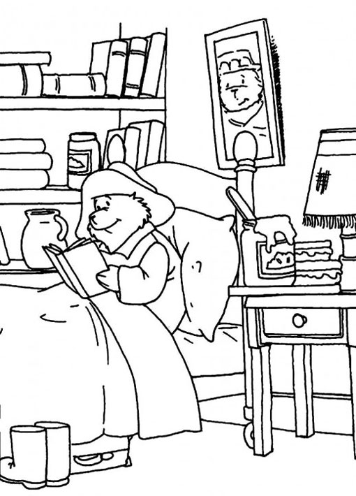 paddington bear printable coloring pages - photo #41