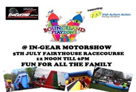 "Bounceland Playzone at in-gear motorshow"