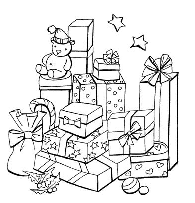 63 Coloring Pages Of Christmas  Images
