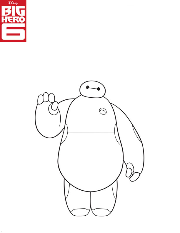 big hero 6 little kid coloring pages - photo #24