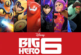 Big Hero 6 Colouring Pages