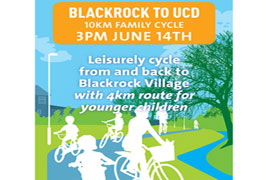 "Blackrock to UCD 10k Family Cycle"