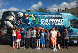 "Gaming Party Van in Dublin"