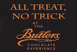"Halloween treat, no trick at the Butlers Chocolate Experience"