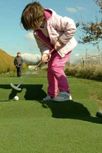 "Activities at Kildare Maze Crazy Golf"