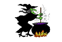 "Witch’s Cauldron Halloween Game"