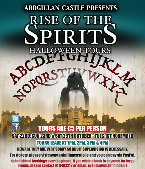 "Ardgillan Castle Halloween Spooky Tours"
