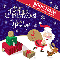 "Meet Father Christmas at Hamleys"