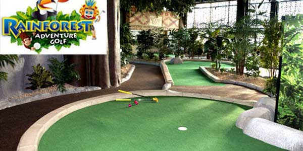 "Rainforest Adventure Indoor Mini Golf"