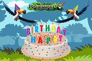 "Rainforest Adventure Golf Birthday Parties"