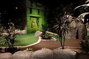 "Rainforest Indoor Mini Golf"
