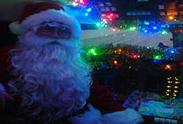 "Santa at Atlantic AirVenture Aviation"