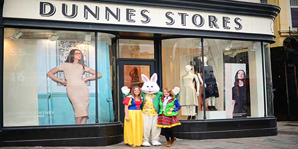 "Easter Bunny in Dunnes Stores Cork"