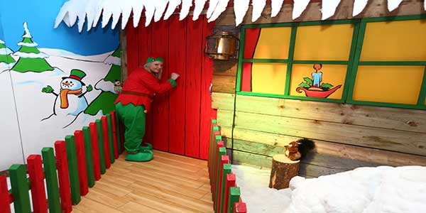 "Santa's Magical Cabin"
