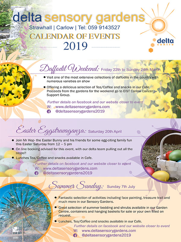 "Delta Sensory Gardens Events"