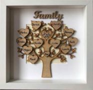 "Personalised Family Tree Frame"