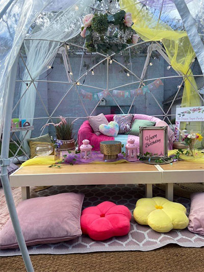 "Dreamtp outdoor party domes"
