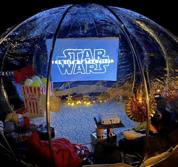 "Dream Teepee Starwars Dome Parties"