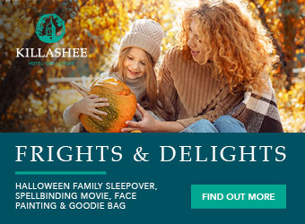 "killashee hotel halloween family breaks"
