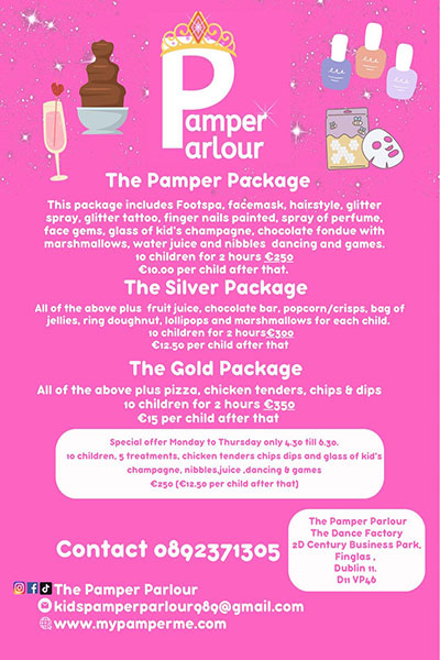 'The Pamper Parlour'
