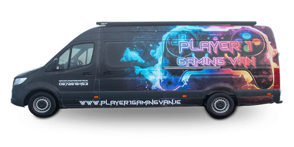 'Player 1 Gaming Van'