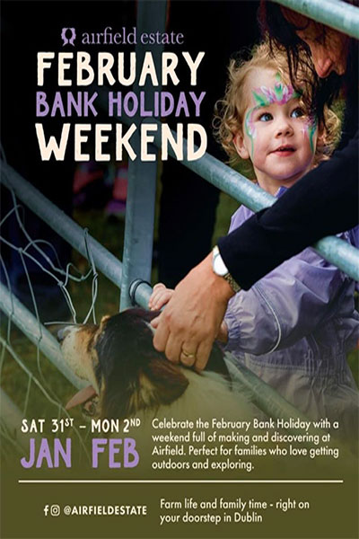 airfield estate february bank holiday weekend