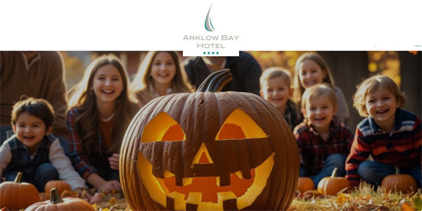 "arklow bay hotel halloween family fun"